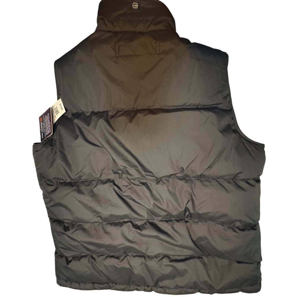 Free Country Men's Puffer Vest in black extra large quilted comfort - Picture 3 of 10